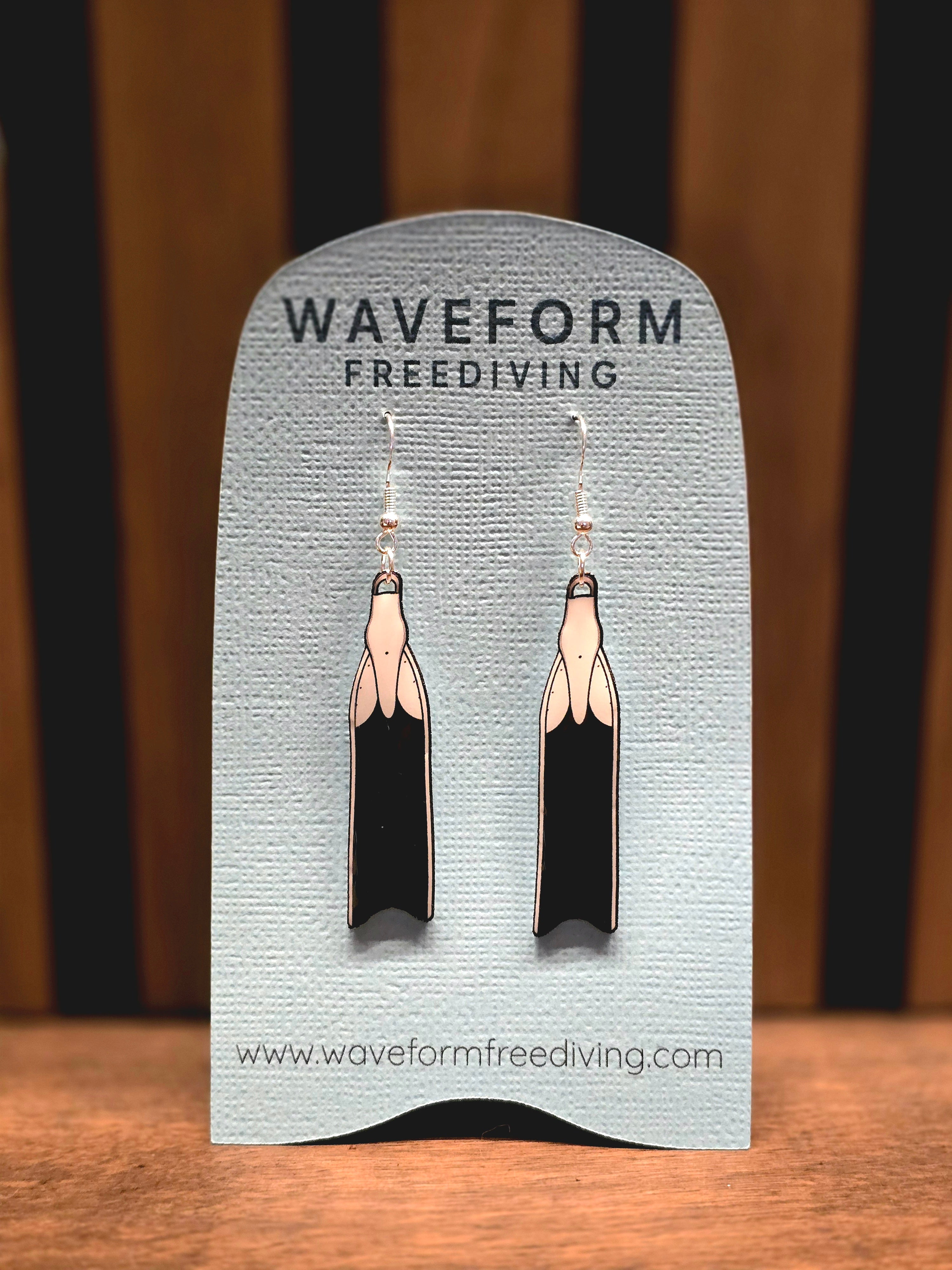 WearForm Bi-fin Dangle Earrings
