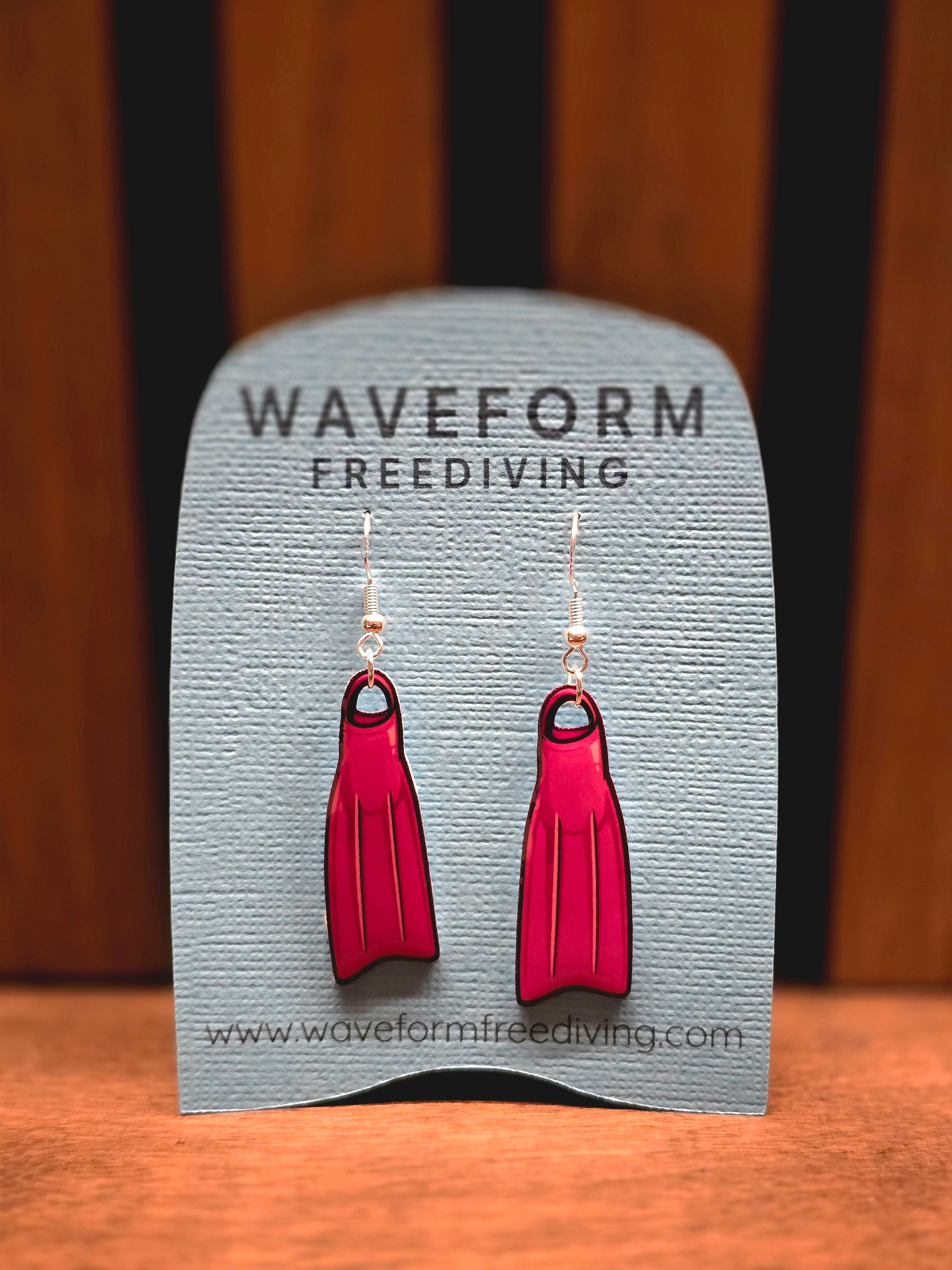 WearForm Bi-fin Dangle Earrings